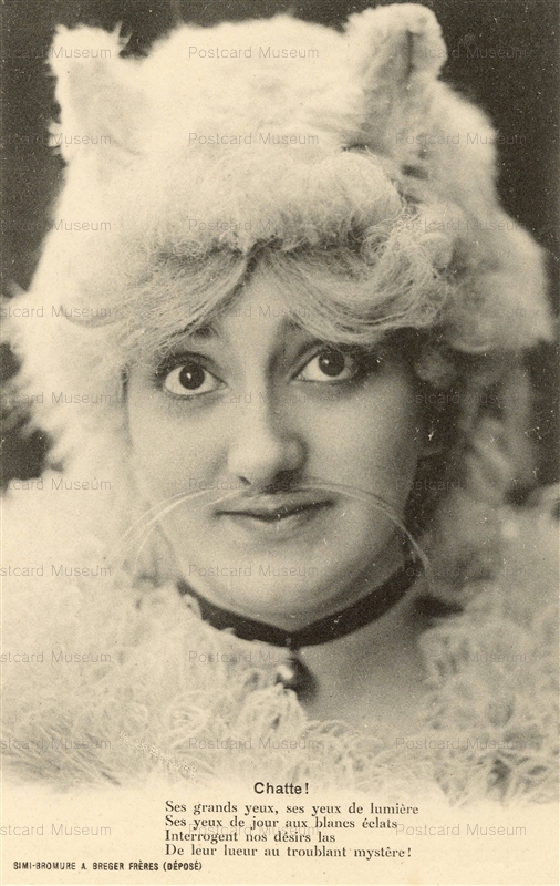 acb014-CAT Lady Chatte A.Berger Freres 1910s