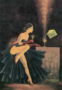 ad930-Woman in Black on Date with Money