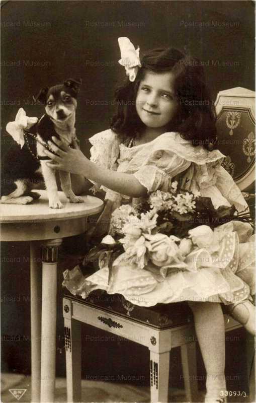 adb006-Cute Girll&Dog