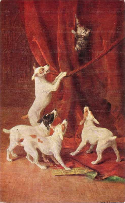 adc012-4Dogs Chase Cat