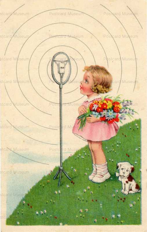 adc077-Sing Girl with Dog