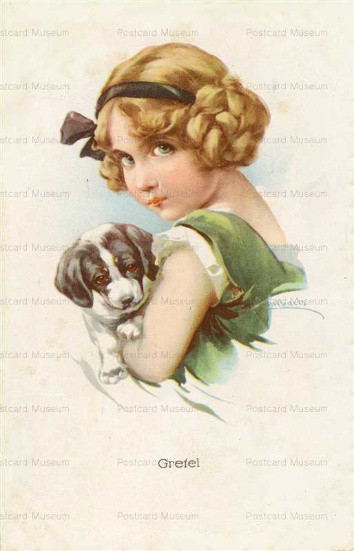 adc165-Cute Girl Hold Dog