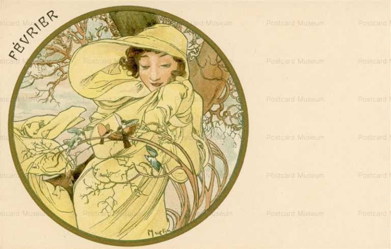 am058-Fevrier 1899 Alphons Mucha