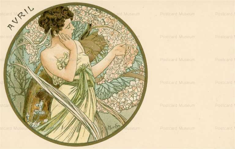 am060-Avril 1899 Alphons Mucha