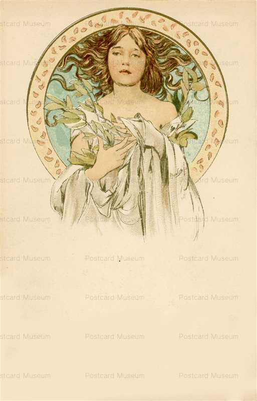 am072-Cocorico Cover Design 1898 Alphons Mucha