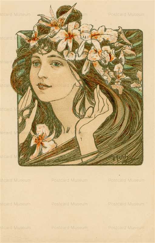 am073-Cocorico Cover Design 1898 Alphons Mucha