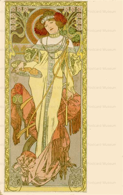 am092-Autumn 1898 Alphons Mucha