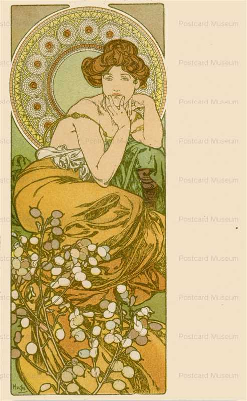 am097-Topaz 1901 Alphons Mucha