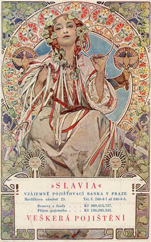 am102-Slavia 1909 Alphons Mucha