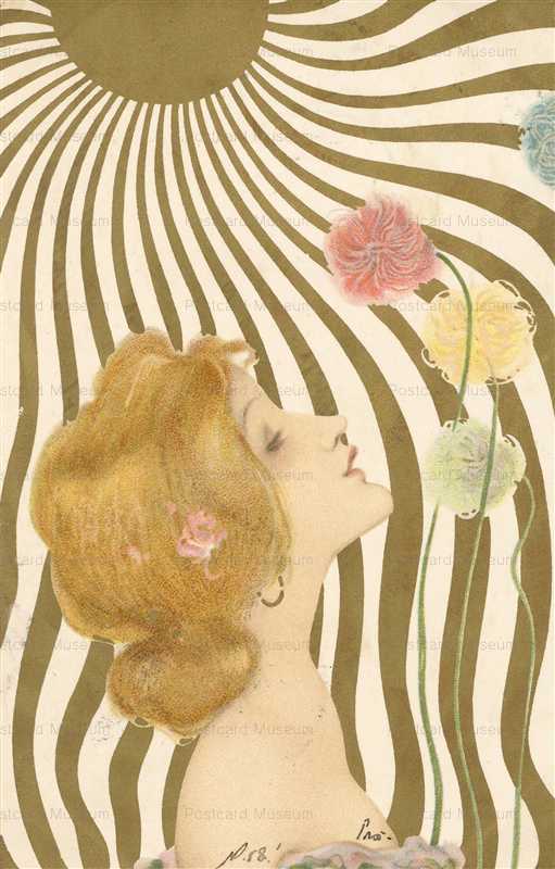 ark031-Raphael Kirchner Sunburst Dahlia Femmes Soleil