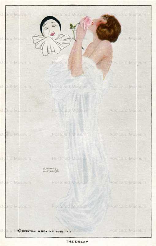 ark056-Raphael Kirchner The Dream Les Amours de Pierrot