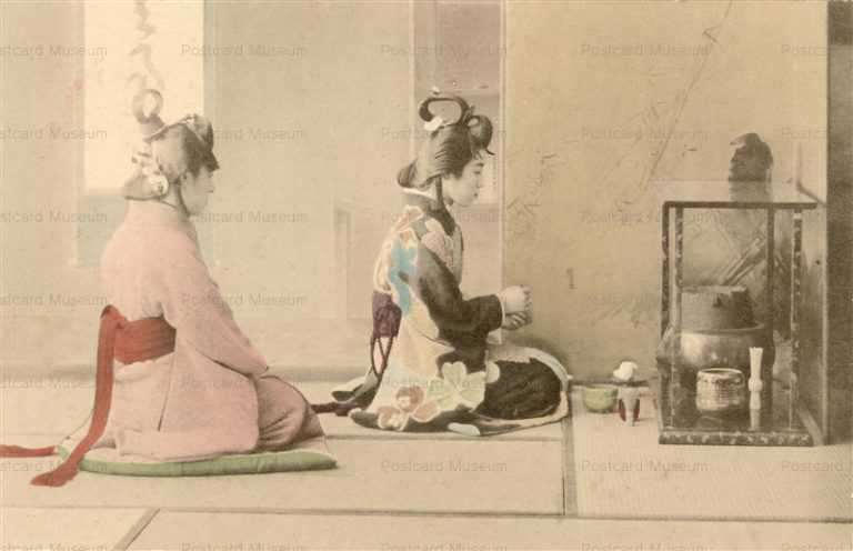 bg106-元禄艶姿二人 点前