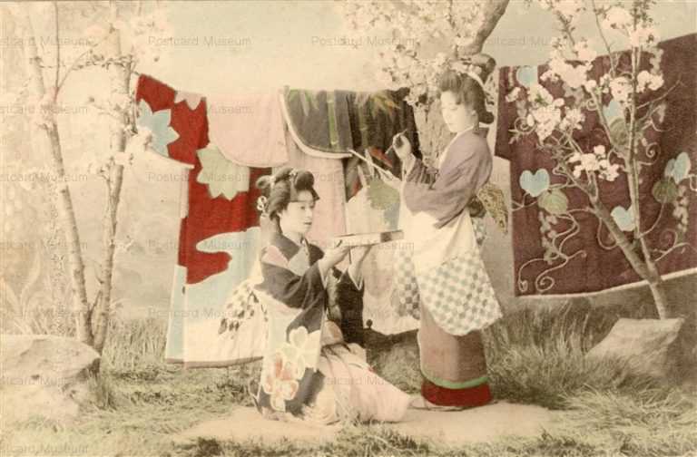 bg111-元禄艶姿二人 和歌