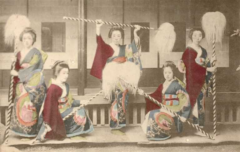 bg260-元禄踊り五人