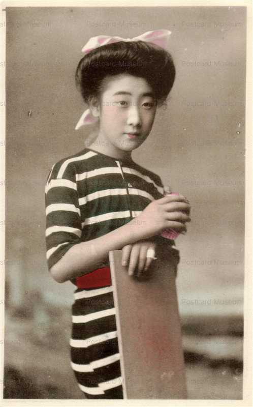 bs001-縞水着 ボード