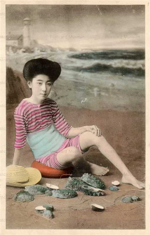 bs013-灯台 腹巻水着