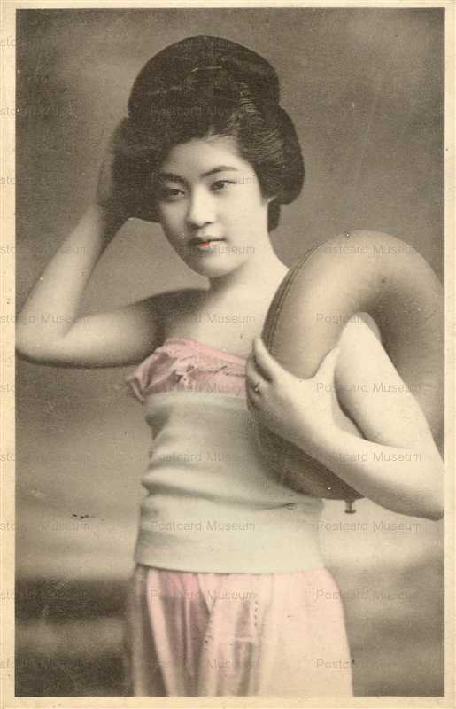 bs200-浮輪 水着 腹巻