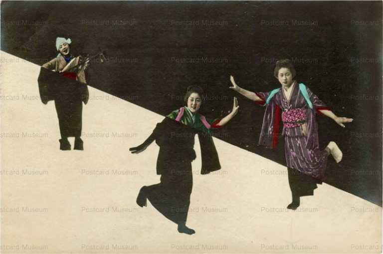 bz594-踊り シルエット