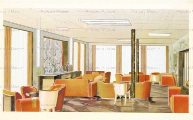 cs510-世界一周新造船あるぜんちな丸一等喫煙室 大阪商船