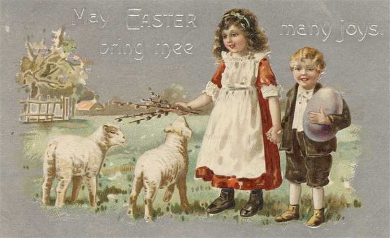 e049-Easter Sheep