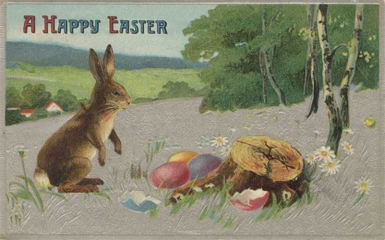 e051-Easter Rabbits