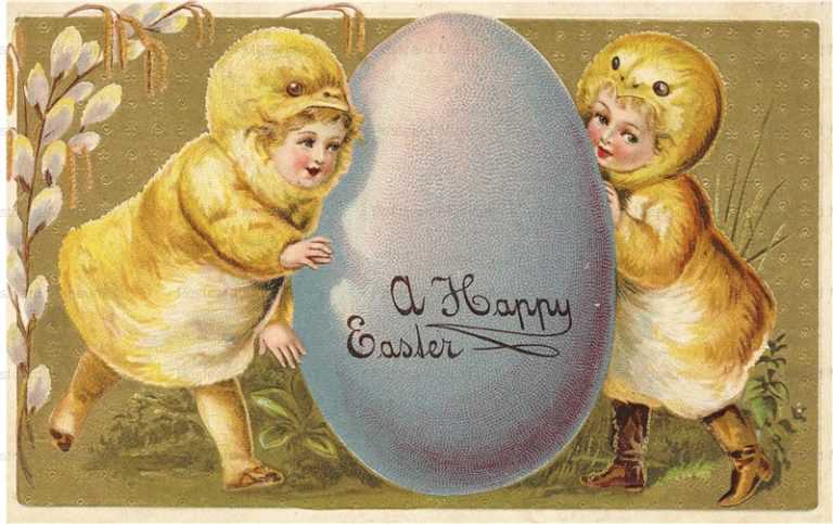 e053-Easter Egg Cute Chicks