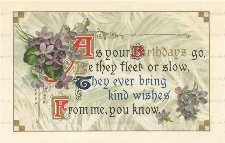 em221-Birthday Greetings