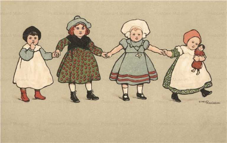 ep014-Ethel Parkinson Children Hold Doll