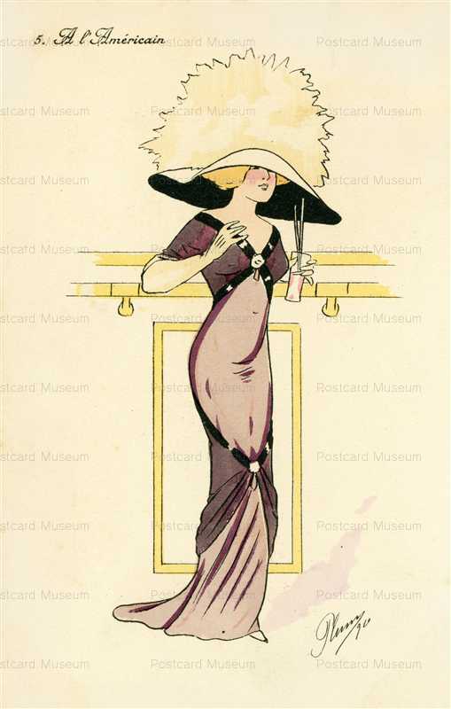 fa220-Plum American Fashion Lace Hat Lady Tight Dress