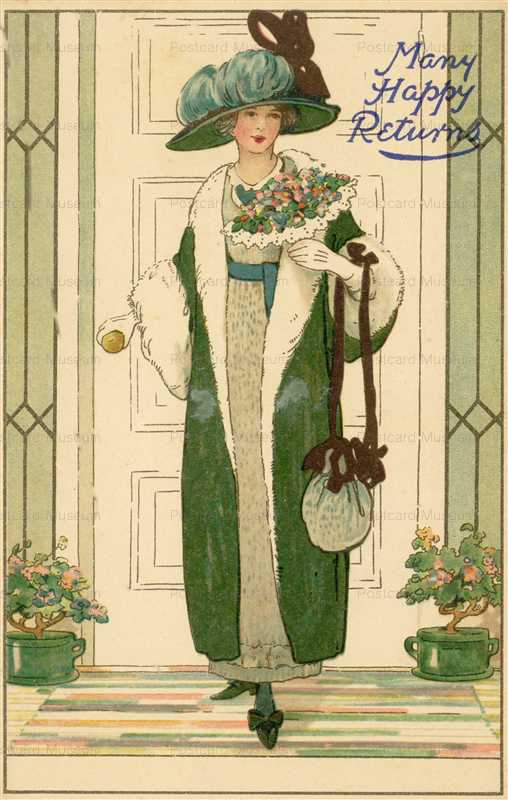 fa410-Elegant Victorian Woman