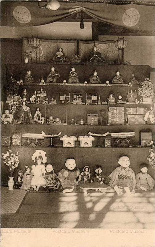 fib617-雛人形 雛壇 市松人形 西洋人形
