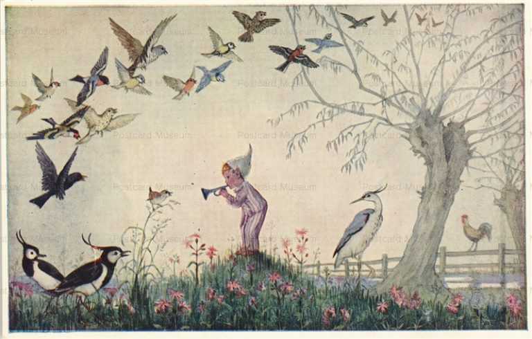fo660-Fairy and Birds