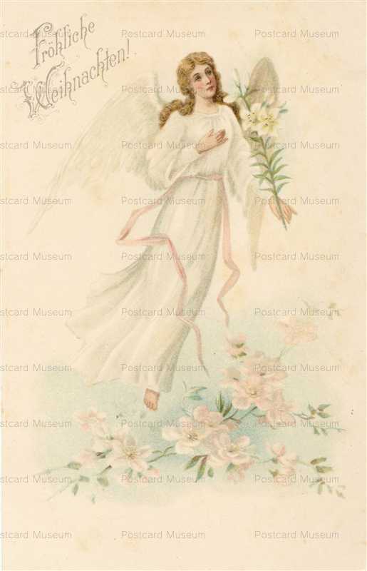 gr010-Angel & White Lily