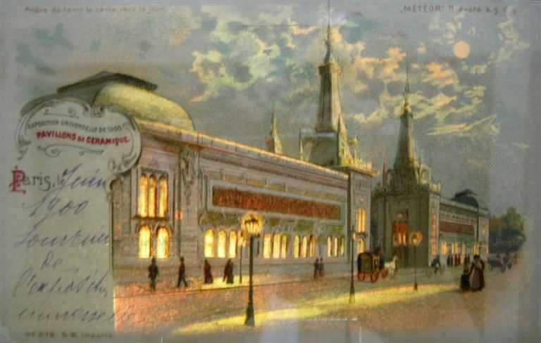 htl003-Paris Exposition 1900 Silhouette