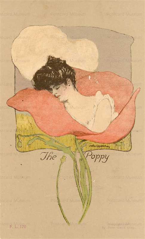 jc001-John Cecil Clay Poppy 1907