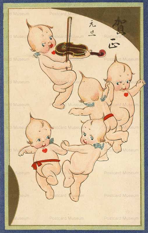 ke039-kewpie バイオリン 大正12年