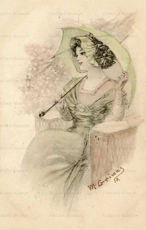 mg010-M Grimes Pretty Lady 1913