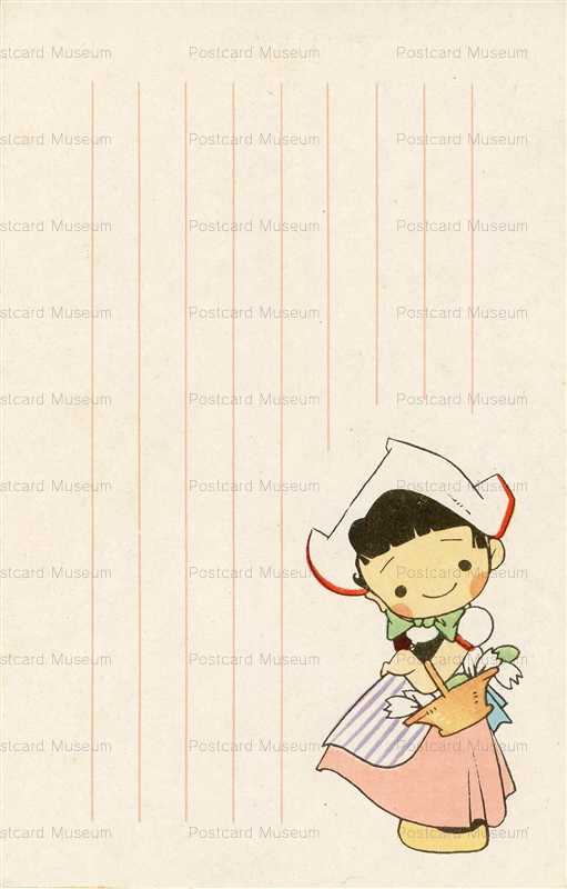 mk062-松本かつぢ オランダ 木靴