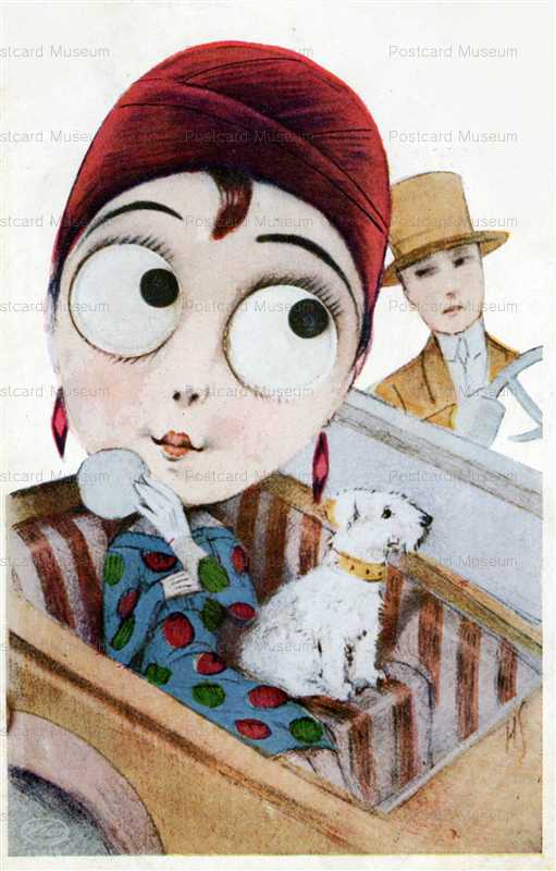 ni510-車中の婦人と犬