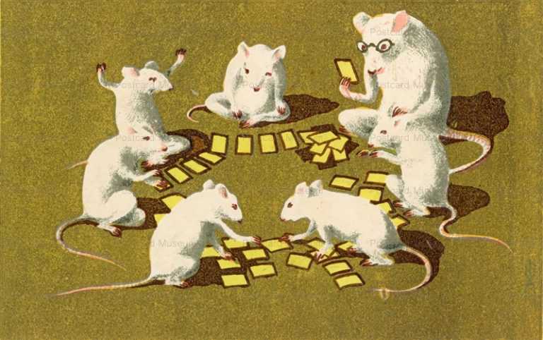 nn175-鼠のカルタ取り