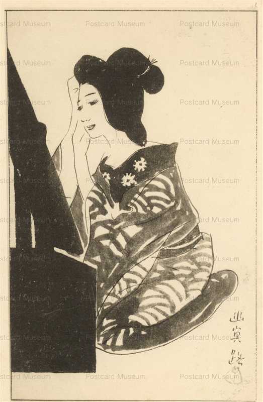 ru670-竹久夢二 鏡台