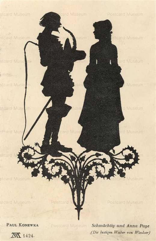 sib063-Romance Couple Schmachtig Silhouette