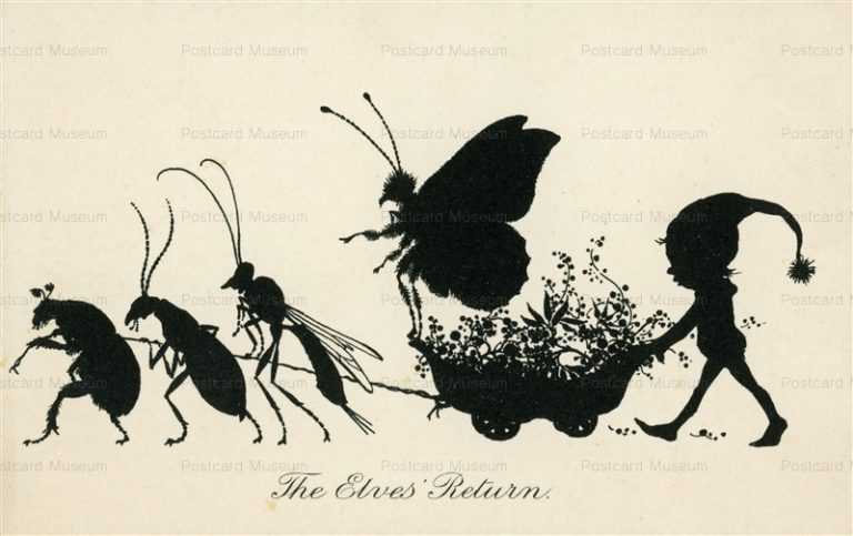 sib577-The Elves Return Silhouette Series