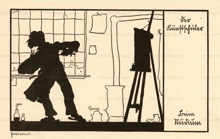 sib880-Silhouette Series 1 Verlag Die Garbe Konigshutte German