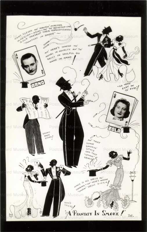 sib888-Magician with Silhouettes