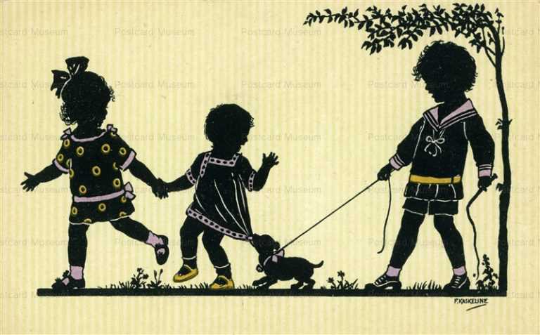 sic732-F Kaskeline Dog Bite Child Dress