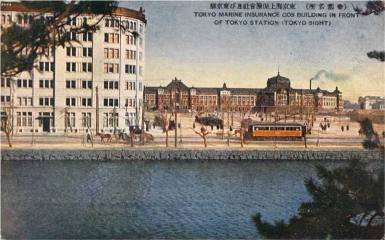 tsc150-Tokyo Insurance Co's Bldg Tokyo Station 東京駅 東京海上保険会社
