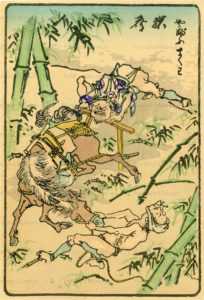 ukk631-暁斎 狂斎百図 一 やぶにまくわ