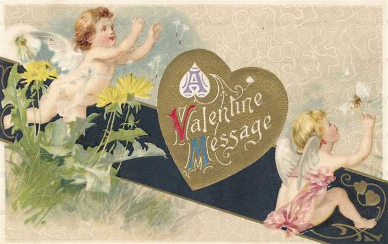 v350-Cupid Cherub Dandelion Valentine Winsch Style