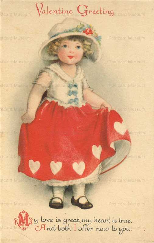 vh650-Valentine Heart Skirt
